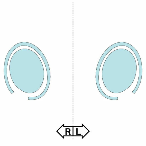 カット済みヘッドライトプロテクションフィルム  ミニ 3ドア (R3.5-R6.2) (F56型(XR15MW)／F56型(XR15MW/XR20MW)／F56型(XR15MW/XRJCWMW)) (PH4301G2105A0SB)