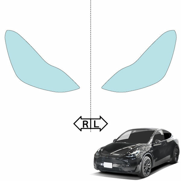 カット済みヘッドライトプロテクションフィルム  テスラ Model Y (R4.9-) (YL1YT型／YL3YT型) (Base(RWD)／パフォーマンス) (PH7833K2205A0SA)