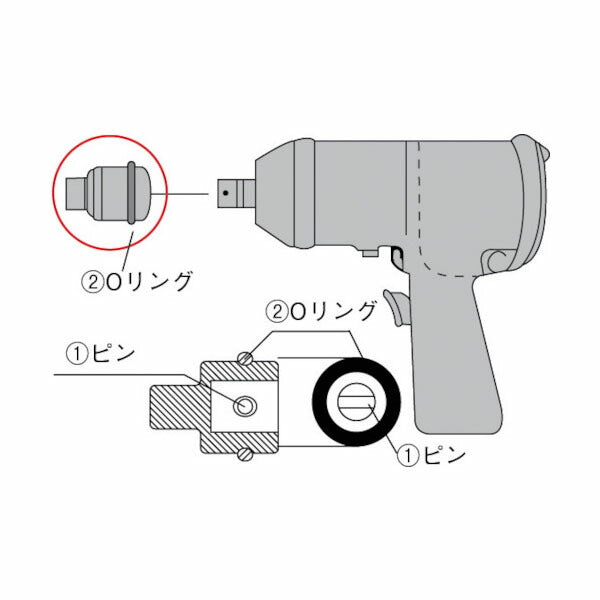 TONE インパクト用ピン 3X18L (1Pk(袋)=10個入) (PIN3018S)(4953488019599) トネ