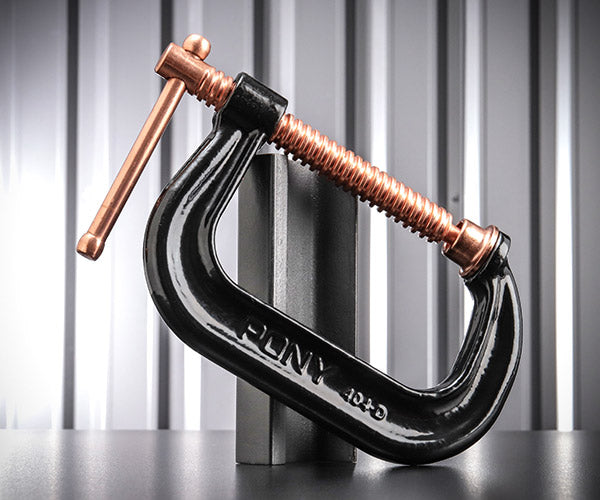 PONY 404-D PONY スチール カッパー Cクランプ 4インチ ポニー