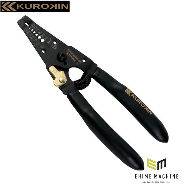 フジ矢 ワイヤーストリッパA型(黒金) (PP323A-165-BG)(4952520083451) FUJIYA 工具