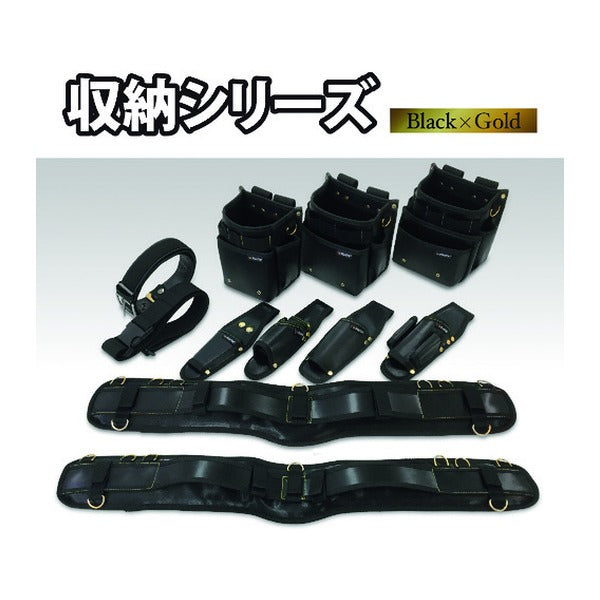 フジ矢 サポートベルトL(黒金) (PS-SLBG)(4952520412435) FUJIYA 工具