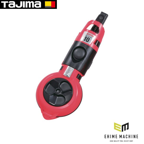 タジマ パーフェクト墨つぼ 巻取10 斜めカット (PS-SUM10N-R)(4975364056153) TAJIMA TJMデザイン