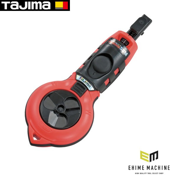 タジマ パーフェクト墨つぼ 赤 (PS-SUM-R)(4975364040046) TAJIMA TJMデザイン