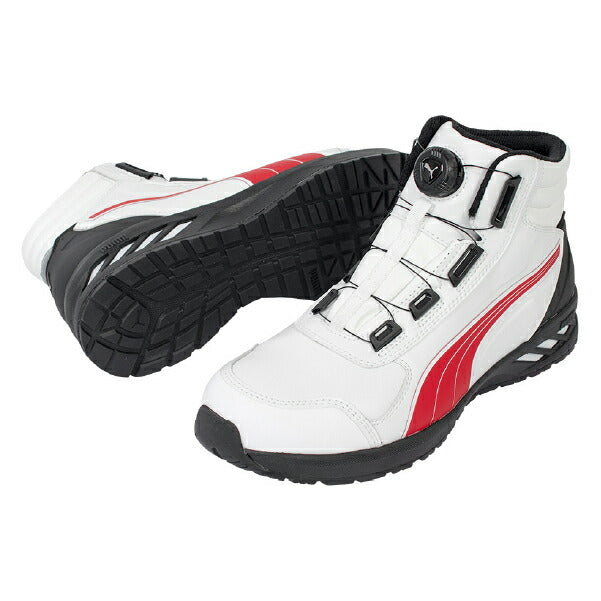 24SS新作] PUMA 安全靴 アスレチック ライダー2.0 ディスク ミッド MID