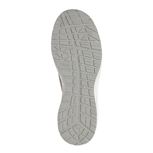 プーマ 安全靴 64.406.0 グライド グレー ロー フック＆ループ PUMA GLIDE GRAY LOW H＆L 軽量 衝撃吸収 先芯入り JAPAN ATHLETIC