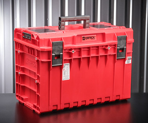 キューブリック 5901238256533 超耐久IP66 ツールボックス プロファイ L 超大容量52L QBRICK SKRQ450P2CCZEPG003 QS1 ONE 450 2.0 Profi Red