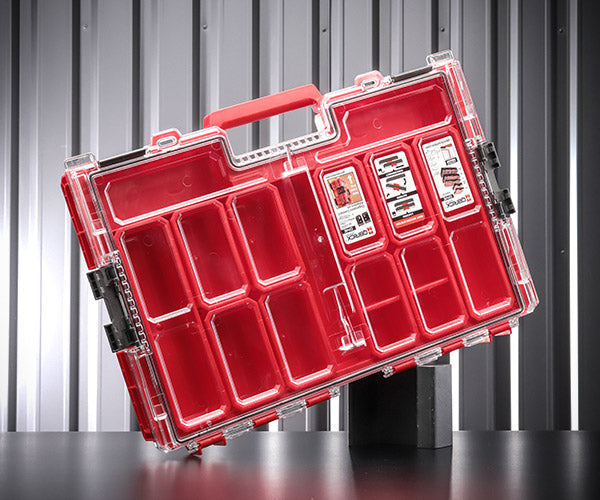 キューブリック 5901238256595 超耐久オーガナイザー L 2.0 容量6L 幅531x高さ77mm QBRICK ORGQL2CZEPG003 QS1 ONE Organizer L 2.0 Red