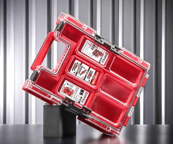 キューブリック 5901238256632 超耐久オーガナイザー M プラス 2.0 容量4L 幅264x高さ106mm QBRICK ORGQMP2CZEPG003 QS1 ONE Organizer M Plus2.0 Red