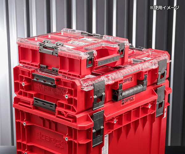 キューブリック 5901238256632 超耐久オーガナイザー M プラス 2.0 容量4L 幅264x高さ106mm QBRICK ORGQMP2CZEPG003 QS1 ONE Organizer M Plus2.0 Red