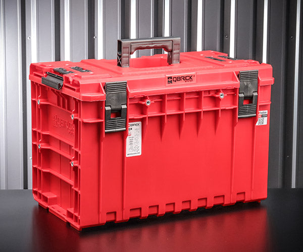 キューブリック 5901238256687 超耐久IP66 ツールボックス バリオ L 超大容量52L QBRICK SKRQ450V2CCZEPG003 QS1 ONE 450 2.0 Vario Red