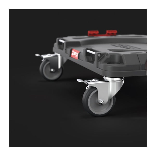 日本正規品 キューブリック PRO キャスター台車 耐荷重100kg ストッパー付 移動用ベース モジュール連結 (SKRQTPPROCZAPG003)(5901238256908) QBRICK