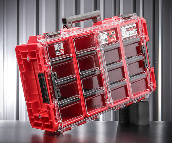 キューブリック 5901238257042 超耐久オーガナイザー XXL 2.0 容量19.5L 幅582x高さ172mm QBRICK ORGQ2XLADCZEPG003 QS1 ONE Organizer 2XL2 Adapt Red