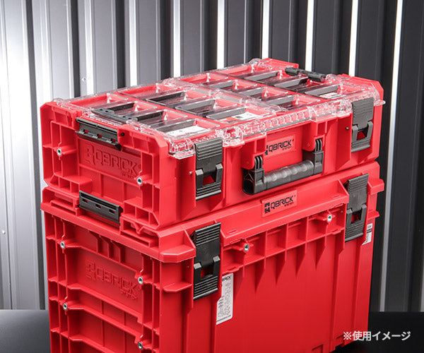 キューブリック 5901238257042 超耐久オーガナイザー XXL 2.0 容量19.5L 幅582x高さ172mm QBRICK ORGQ2XLADCZEPG003 QS1 ONE Organizer 2XL2 Adapt Red