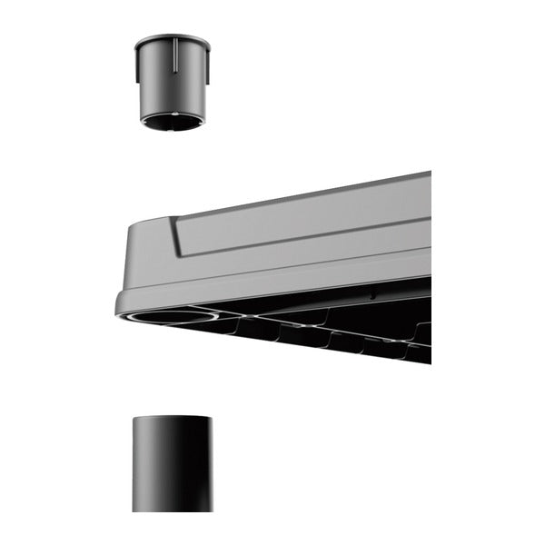 日本正規品 キューブリック Regular ワークショップシェルフ 4段 幅600×奥行300mm 棚 耐荷重25kg/段 (REGQRS60304MCZAPG001)(5901238263272) QBRICK
