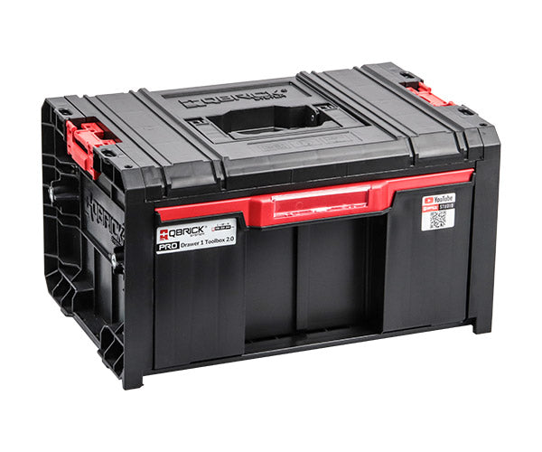 日本正規品 キューブリック PRO 2.0 1段引出しツールボックス 12L 自動ロック 金属レール モジュール連結 (SKRQPROD1B2CZAPG003)(5901238265108) QBRICK