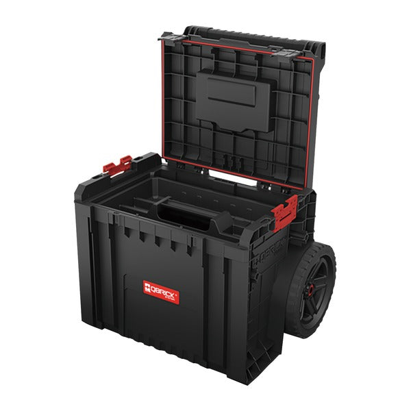 日本正規品 キューブリック PRO 2.0 キャリーツールボックス 29L IP54 伸縮ハンドル キャスター付 モジュール連結 (SKRWQCPRO2PCZAPG003)(5901238265122) QBRICK