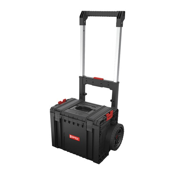 日本正規品 キューブリック PRO 2.0 キャリーツールボックス 29L IP54 伸縮ハンドル キャスター付 モジュール連結 (SKRWQCPRO2PCZAPG003)(5901238265122) QBRICK