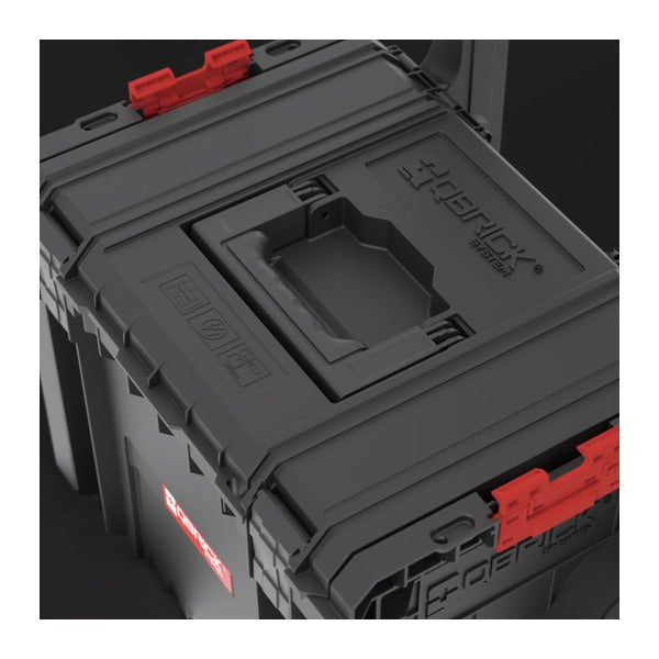 日本正規品 キューブリック PRO 2.0 キャリーツールボックス 29L IP54 伸縮ハンドル キャスター付 モジュール連結 (SKRWQCPRO2PCZAPG003)(5901238265122) QBRICK