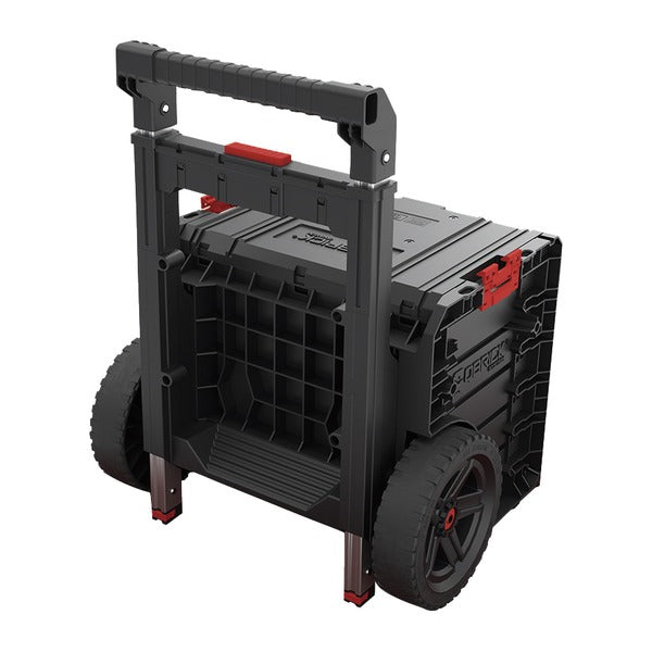 日本正規品 キューブリック PRO 2.0 キャリー 3段引出しツールボックス 4.5L×2+12L 自動ロック 伸縮ハンドル (SKRWQCP2PD3CZAPG003)(5901238265351) QBRICK