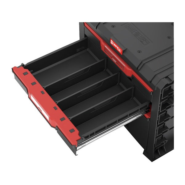 日本正規品 キューブリック PRO 2.0 キャリー 3段引出しツールボックス 4.5L×2+12L 自動ロック 伸縮ハンドル (SKRWQCP2PD3CZAPG003)(5901238265351) QBRICK