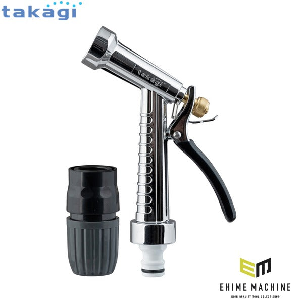 タカギ 散水ノズル メタルガンLIII BK ブラック (QG1140BK)(4975373191036) takagi