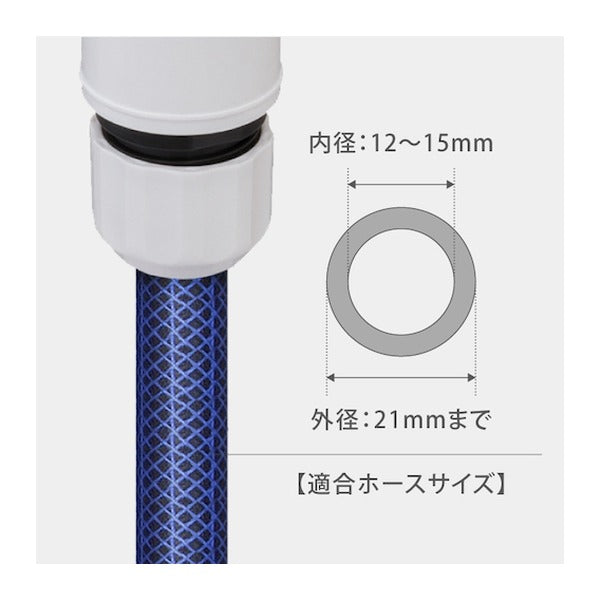 タカギ ホースノズル ラクロックファイブS (QG1175NB)(4975373162821) takagi