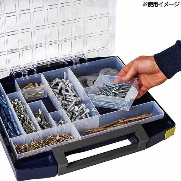 ラーコ パーツケース用トレー 55 A8-3 (114608)(5733439114608) 透明 トレー単品 RAACO