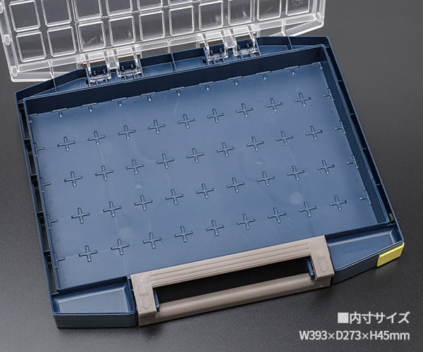 ラーコ パーツケース ボクサー 55 5×10-45 (134897)(5733439134897) トレー45個付属 ワンタッチロック RAACO