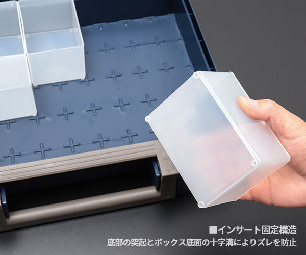ラーコ パーツケース ボクサー 80 5×10-20 (134934)(5733439134934) トレー20個付属 ワンタッチロック RAACO