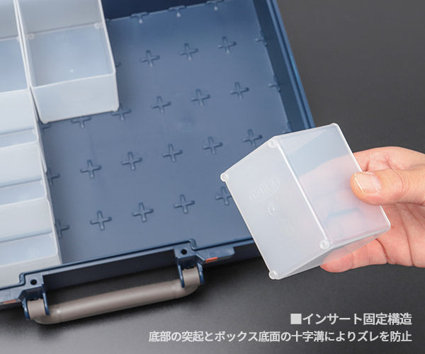 ラーコ パーツケース キャリーライト 80 5×10-20 (136334)(5733439136334) トレー20個付属 スライド式ロック 認識ラベル付 RAACO