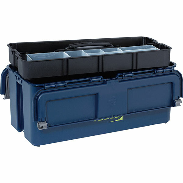 ラーコ ツールボックス コンパクト20 (136570)(5733439136570) 中皿付 トレー6個付 耐荷重30kg 踏台可 積み重ね可 RAACO