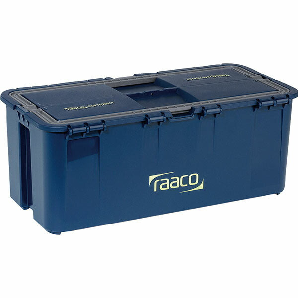 ラーコ ツールボックス コンパクト20 (136570)(5733439136570) 中皿付 トレー6個付 耐荷重30kg 踏台可 積み重ね可 RAACO