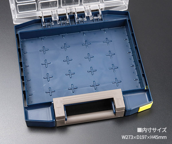 ラーコ パーツケース ボクサー55 5x5-13 (138307)(5733439134804) トレー13個付 ワンタッチロック RAACO