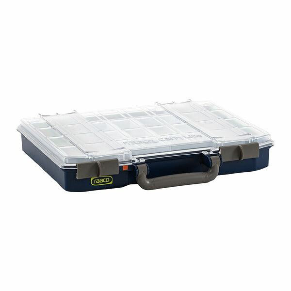 ラーコ パーツケース キャリーライト 55 4x8-10 (144568)(5733439144568) トレー10個付属 スライドロック式 RAACO