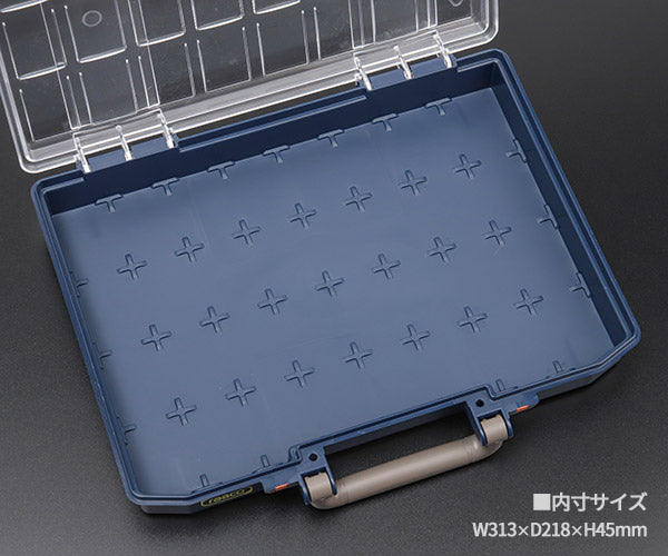 ラーコ パーツケース キャリーライト 55 4x8-10 (144568)(5733439144568) トレー10個付属 スライドロック式 RAACO