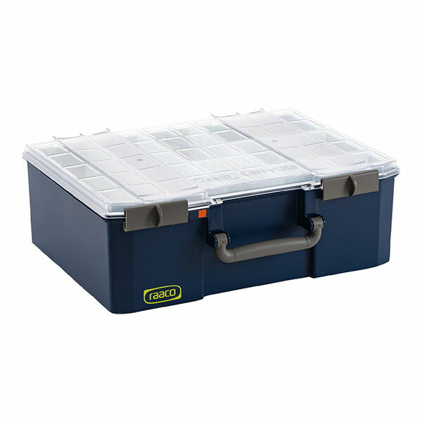 ラーコ パーツケース キャリーライト 150 5x10-8 (147248)(5733439147248) トレー8個付属 耐荷重20kg スライドロック式 RAACO