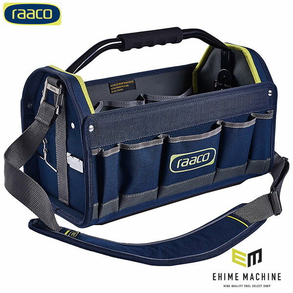 ラーコ オープン型ツールバッグ 16インチ (760331)(5733439760331) ショルダーベルト付 耐荷重20kg RAACO