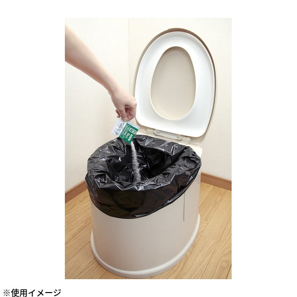 サンコー トイレ非常用袋 抗菌凝固剤付 100回分 消臭汚物袋 吸水約400cc 日本製 (RB-07)(4973381137428)