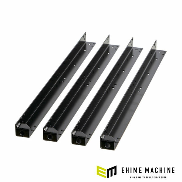 TRUSCO RBW-H7SET BK ツールワゴン ラビットワゴン支柱セット Ｈ７４０用 ブラック(4550414294138) トラスコ中山