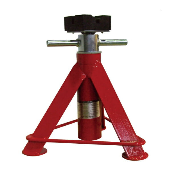 リキマエダ スクリュージャッキ 5t 受ゴム付 5ton RDS-500G 2台セット（馬ジャッキ・ジャッキスタンド）