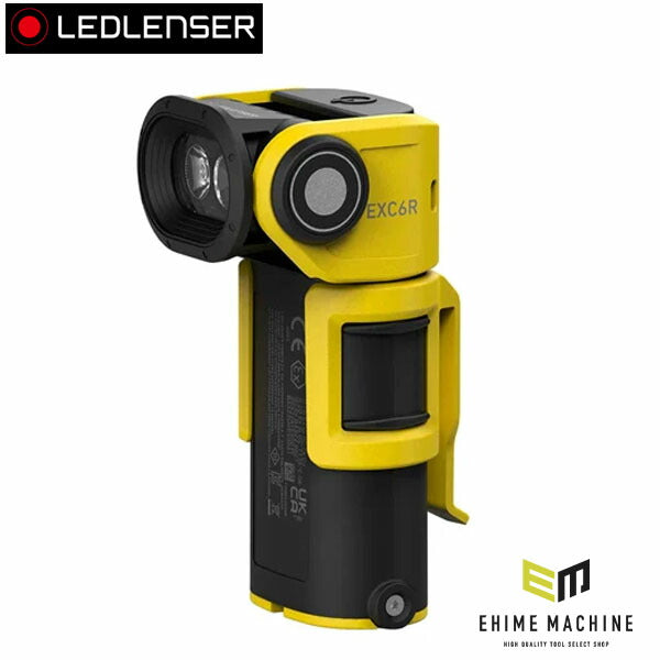 日本正規品 レッドレンザー 防爆ハンドライト EXC6R 充電式 300lm 照射距離180m IP68完全防水 防爆ゾーン0/21対応 消防士共同開発 (502406) (4058205024860) Ledlenser