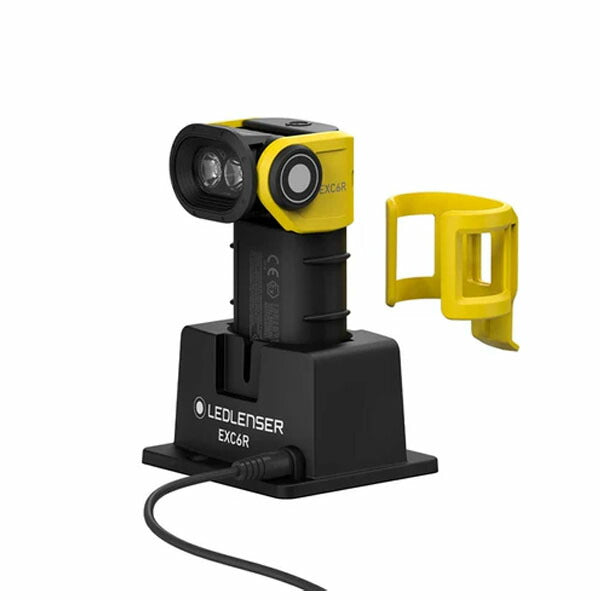 日本正規品 レッドレンザー 防爆ハンドライト EXC6R 充電式 300lm 照射距離180m IP68完全防水 防爆ゾーン0/21対応 消防士共同開発 (502406) (4058205024860) Ledlenser