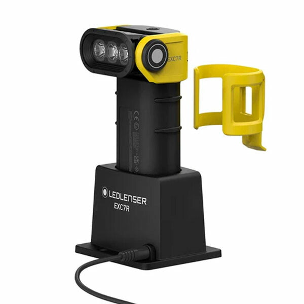 日本正規品 レッドレンザー 防爆ハンドライト EXC7R 充電式 400lm 照射距離240m IP68完全防水 防爆ゾーン0/21対応 消防士共同開発 (502407) (4058205024891) Ledlenser