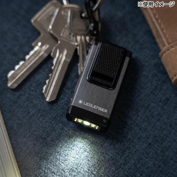 日本正規品 レッドレンザー K4R Grey 充電式キーライト 120lm USB充電式 グレー (502574)(4058205029117) Ledlenser