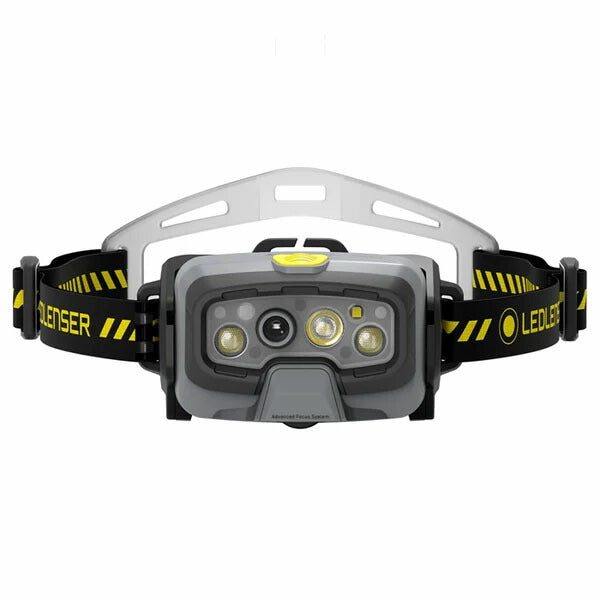 日本正規品 レッドレンザー LEDヘッドライト HF8R Work 1600lm 照射距離210m CRI80高演色 充電式 IP68完全防水 198g 4灯式 自動調光 ヘルメット対応 作業用 (502802) (4058205031967) Ledlenser