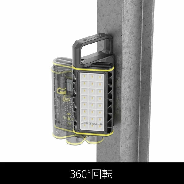 日本正規品 レッドレンザー LED作業灯 AF4R Work 2000lm CRI80 充電式・AC電源対応 ハイブリッドパワー IP67防水 IK07耐衝撃 現場用 投光器 エリアライト (502910) (4058205033053) Ledlenser