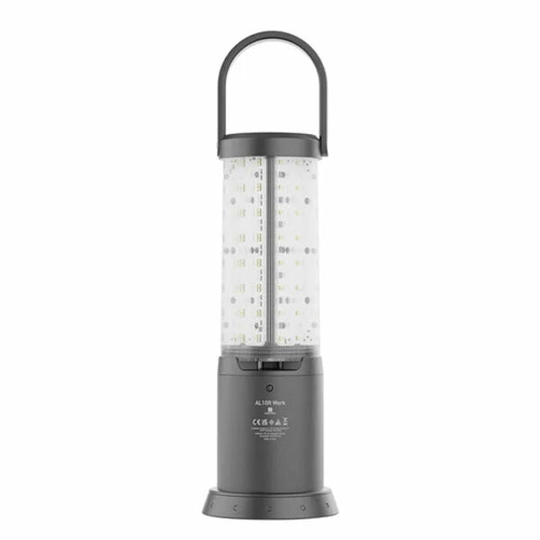日本正規品 レッドレンザー LEDランタン型作業灯 AL10R Work 6300lm CRI80 充電式・AC電源対応 ハイブリッドパワー 3パネル360度照射 IP67防水 IK07耐衝撃 色温度可変 現場用 (502917) (4058205033268) Ledlenser