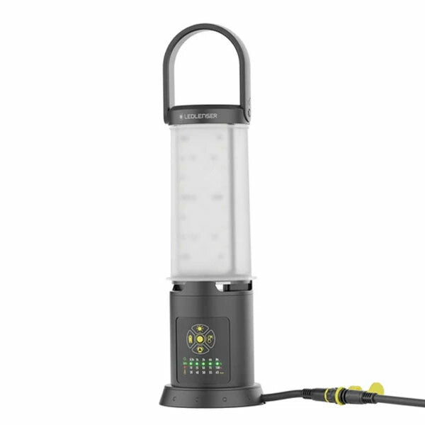 日本正規品 レッドレンザー LEDランタン型作業灯 AL10R Work 6300lm CRI80 充電式・AC電源対応 ハイブリッドパワー 3パネル360度照射 IP67防水 IK07耐衝撃 色温度可変 現場用 (502917) (4058205033268) Ledlenser