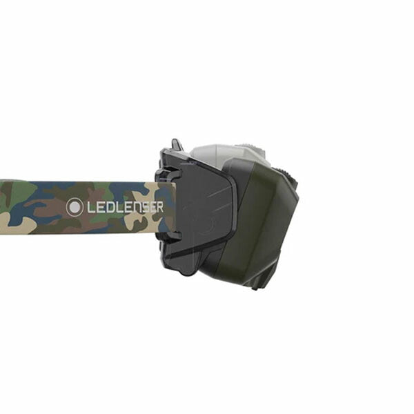 日本正規品 レッドレンザー LEDヘッドライト HF8R Core RGB CAMO 1600lm 照射距離210m RGB3色サブLED IP68完全防水 自動調光 スマホ連携 カモフラ柄 ハンティング サバゲー (503089) (4058205036634) Ledlenser